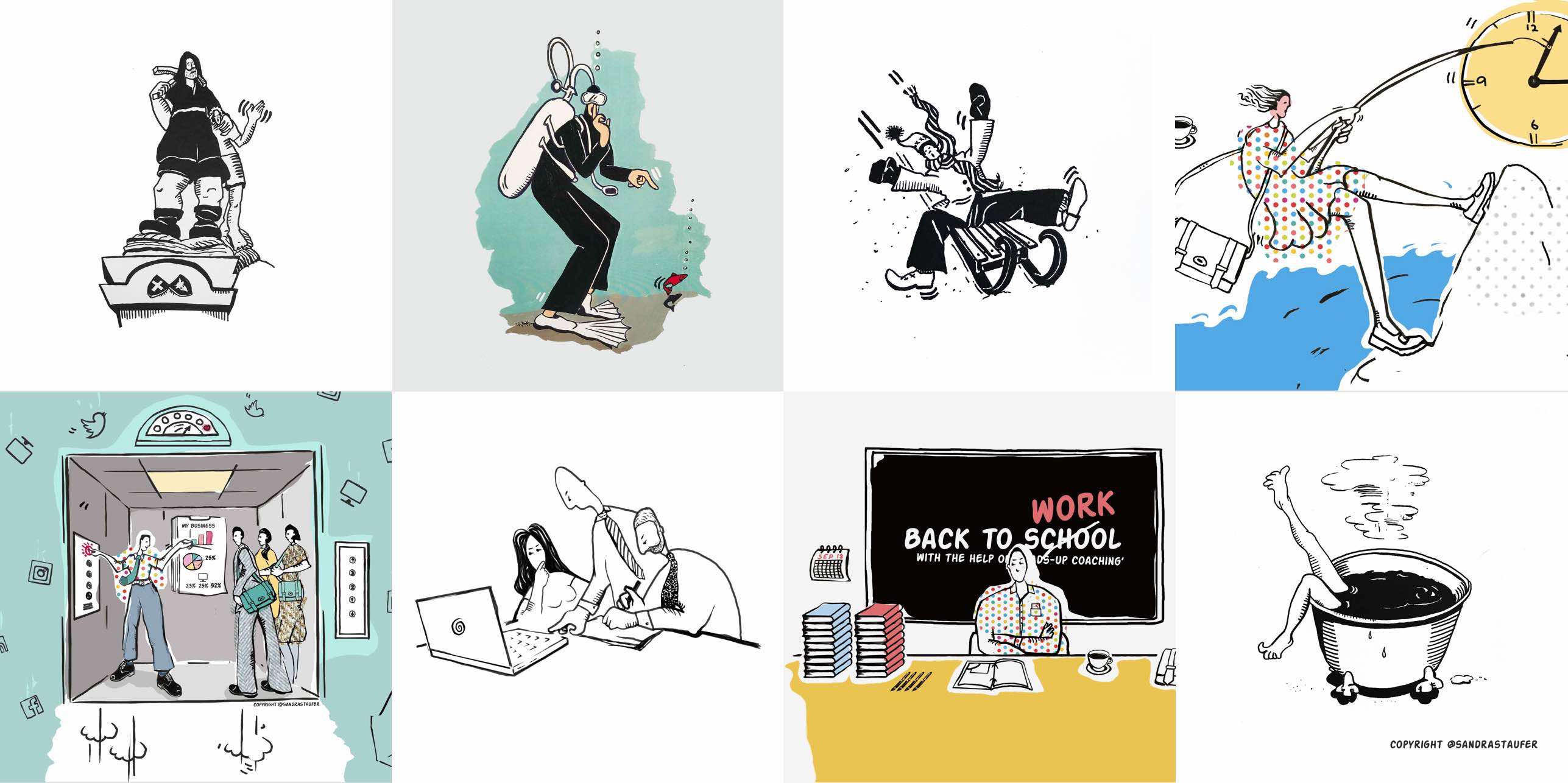 Illustrations @sandrastaufer